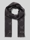 JOOP! COLLECTION Schal aus Modal-Mix mit Woll-Anteil Modell 'FERIS' Mittelgrau