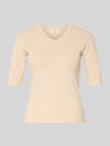 Christian Berg Woman T-Shirt mit Rundhalsausschnitt Beige