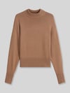 HUGO Loose Fit Pullover aus Woll-Mix Modell 'Sorellenio' Beige
