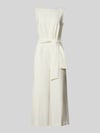 Betty Barclay Jumpsuit mit Bindegürtel Offwhite