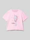 NAME IT T-Shirt mit Motiv-Print Rosa