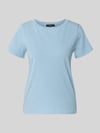 Weekend Max Mara Regular Fit T-Shirt aus Baumwoll-Mix Modell 'MULTIF' Hellblau