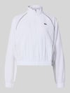 Lacoste Sport Relaxed Fit Trainingsjacke mit Logo-Patch Weiss