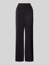 COMMA Stoffen broek met elastische band Zwart