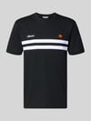 ellesse T-Shirt mit Label-Stitchings Modell 'VENIRE' Black