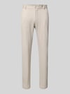 Strellson slim fit pantalon van viscosemix model 'TIUS2' Offwhite