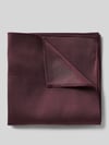 Willen Einstecktuch aus reiner Seide Bordeaux