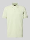 BOSS Orange Koszulka polo o kroju regular fit z czystej bawełny model 'PRIME' Limonkowy