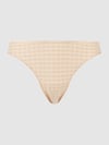 Marie Jo String mit Strukturmuster Modell 'Avero Thong' Beige
