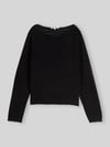 Tom Tailor Denim Relaxed Fit Pullover aus Baumwoll-Mix Black