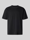 Marc O'Polo t-shirt o kroju relaxed fit z czystej bawełny Czarny