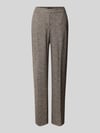 Stehmann Regular fit broek met elastische band Zwart