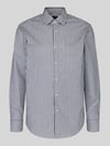 BOSS Regular Fit Businesshemd aus Baumwoll-Mix Modell 'H-Joe-kent' Marine