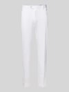 BOSS Slim Fit Hose aus Baumwoll-Mix Modell 'H-GENIUS' Weiss
