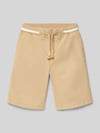 s.Oliver RED LABEL Regular Fit Sweatshorts aus Baumwoll-Mix Sand