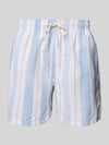 Selected Badehose mit elastischem Bund Beige