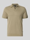 JOOP! COLLECTION Koszulka polo w kroju regular fit z dekoltem w kształcie V model 'Baronito' Limonkowy