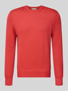 Gran Sasso Strickpullover aus reiner Schurwolle Rot