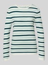 Tom Tailor Regular Fit Strickpullover aus reiner Baumwolle Mint