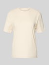 Jake*s Casual T-Shirt aus Baumwolle mit Rundhalsausschnitt Beige