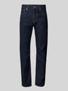 Levi's® Tapered fit jeans met stretch Model '502™' Donkerblauw