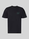 BLKVIS Regular Fit T-Shirt mit Logo-Print Black