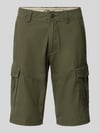 s.Oliver RED LABEL Relaxed Fit Cargoshorts aus reiner Baumwolle Modell 'FILE' Oliv