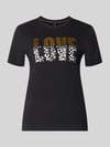 ONLY Regular Fit T-Shirt aus reiner Baumwolle Modell 'KITA' Black