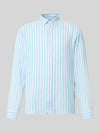Lindbergh Relaxed Fit Freizeithemd mit Button-Down-Kragen Hellblau