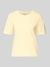 ONLY Regular Fit T-shirt van zuiver katoen model 'ONLY' Lichtgeel