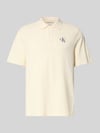 Calvin Klein Jeans Easy Fit Poloshirt mit Polokragen Beige