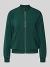 VERO MODA Regular fit blouson met ritssluitingdetail Donkergroen