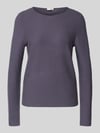 Marc O'Polo Regular Fit gebreide trui van puur katoen Violet