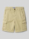 JACK & JONES Regular fit korte cargobroek met steekzakken, model 'KARL' Camel