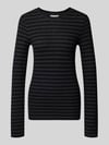 Marc O'Polo Regular fit shirt met lange mouwen van puur katoen Antraciet