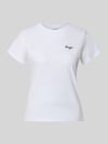 HUGO Blue t-shirt o kroju regular fit z czystej bawełny model 'Damatee_B' Biały