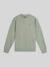 Tommy Jeans regular fit sweatshirt van katoenmix Rietgroen