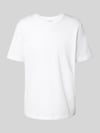 Carhartt Work In Progress T-Shirt mit geripptem Rundhalsausschnitt Weiss
