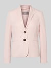 Christian Berg Woman Selection Regular fit Blazer met Reverskraag Lichtroze