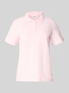 s.Oliver RED LABEL Regular Fit Poloshirt aus Baumwoll-Mix Rosa
