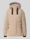 G.I.G.A. DX Jacke mit Kapuze und Label-Patch Ecru