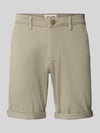 JACK & JONES regular fit short met steekzakken model 'BOWIE' Olijfgroen