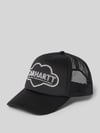 Carhartt Work In Progress Trucker Cap mit Logo-Print Modell 'Cloud Heart' Black