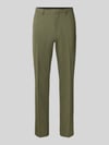 HUGO Super Slim Fit Anzughose aus Woll-Mix Modell 'Hesten253X' Oliv
