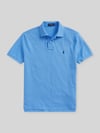 Polo Ralph Lauren Slim Fit Poloshirt aus reiner Baumwolle Bleu