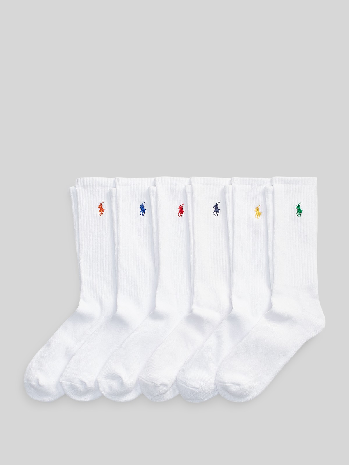 Polo Ralph Lauren Underwear Herensokken van katoenmix 6-pack wit