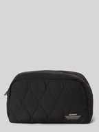 Coccinelle Beauty Case In Pelle E5MT525F701, Nero, 15,5x10x8 Cm, Trousse Porta Cosmetici