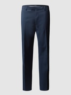 ARMANI EXCHANGE Regular Fit Anzughose mit Logo-Detail (marine 