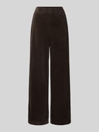Pantacourt Léger Pennyblack (Max Mara) - Taille 42, Couleur Taupe, Coton Et Ramie - Occasion Très Bon état
