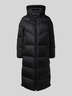 Produktbild von EA7 Emporio Armani Steppjacke Mit Kapuze Und Label-Patch (black